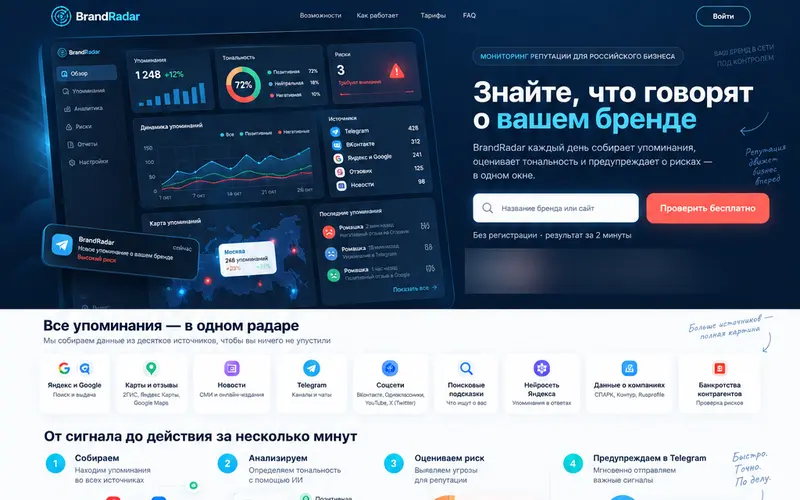 Концепт 1: темно-синий, дашборд на первом экране. Выбран