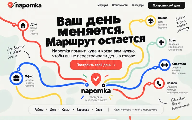 Круг 3 "Маршрут дня"